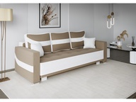 KANAPA AMANDA , długość 230 cm. powierzchnia spania 200x140, materiał do wyboru 