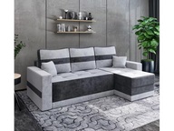 CALIPSO, wymiar 233x155 materiał do wyboru, pojemnik na pościel i funkcja spania